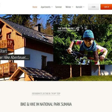 Appartamento Alm-House Hollmann Železná Ruda Esterno foto